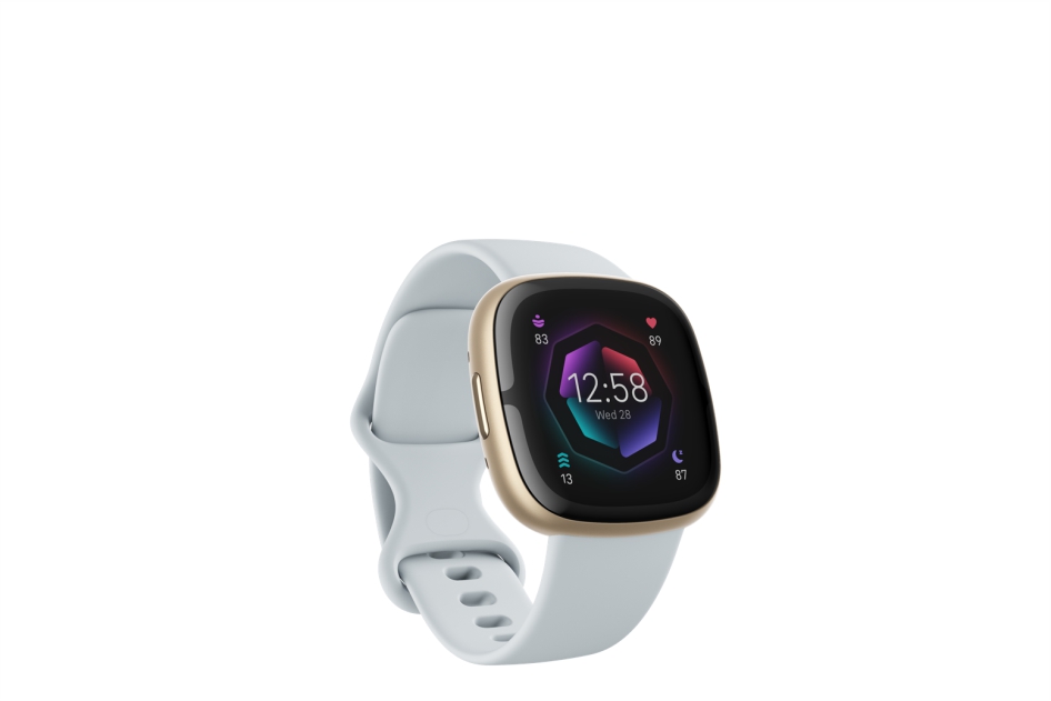 Fitbit Sense 2 Lunar White Platinum